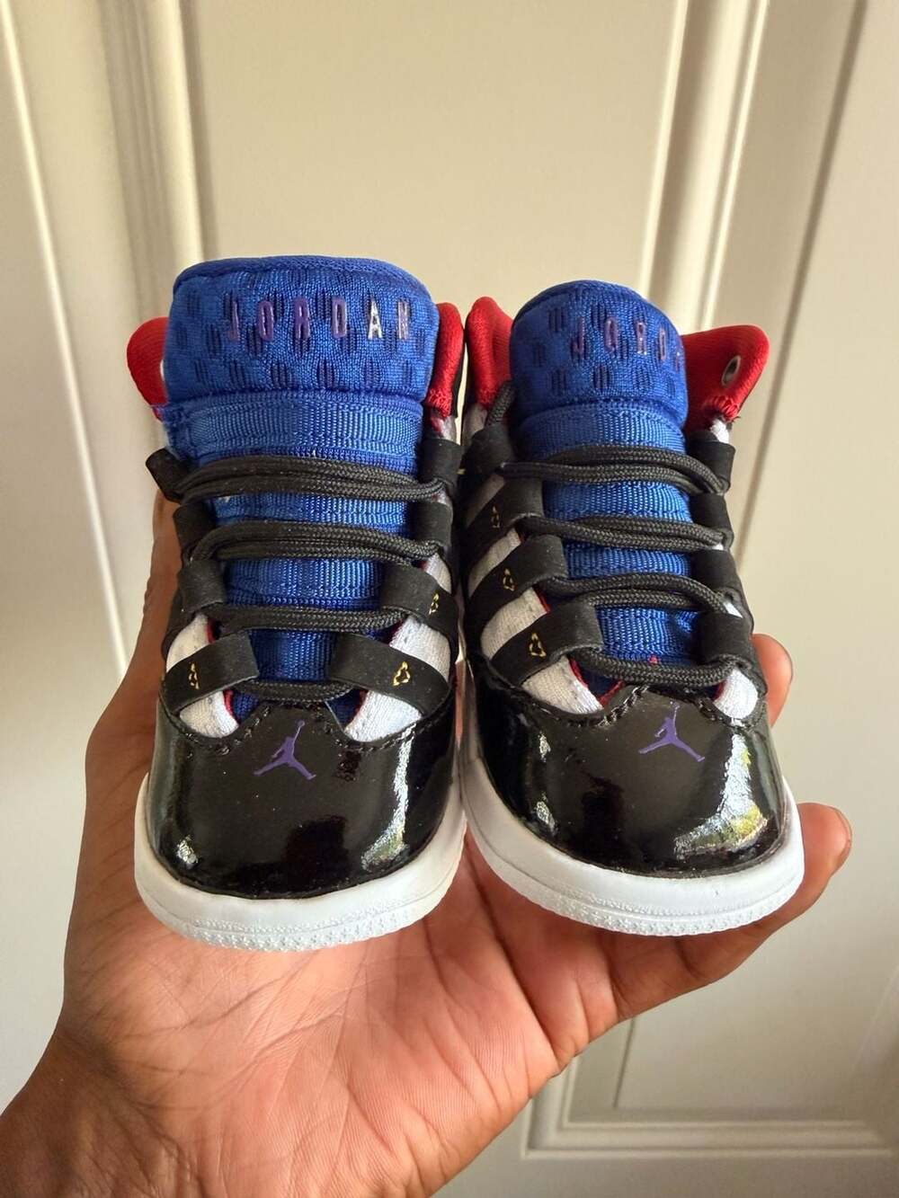 Jordan Max Aura Rivals Toddler Shoes Size 4C Black Court Purple CQ9600-001